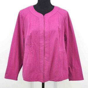 Chico's Alicia Pink Jacket Blazer Women's Size 2P Petite